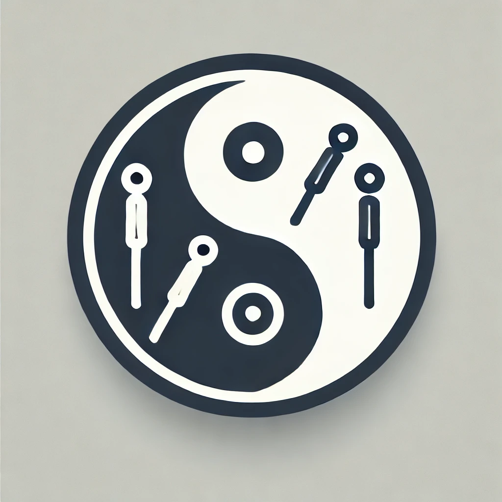 Professional and minimalist icon symbolizing holistic wellness and adherence to professional standards